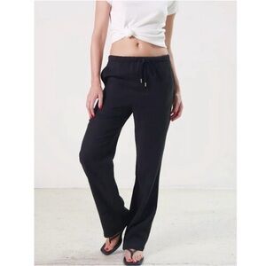 New Rue Sophie Women's Black Straight Leg Pants Sz .XS